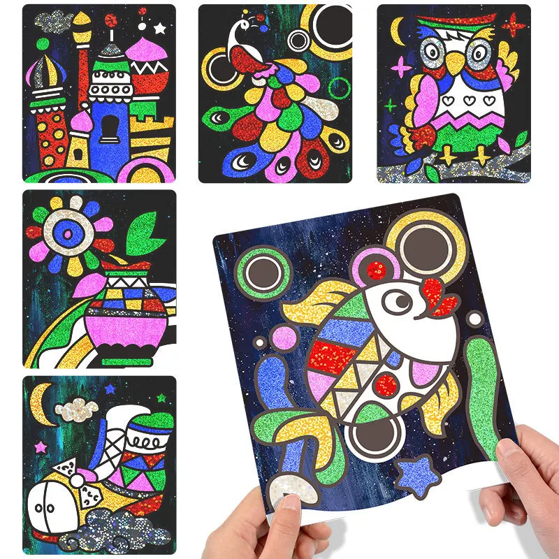 Arts And Crafts for Kids Ages 8-12 Girls Painting New Cartoon Plush  Notebook