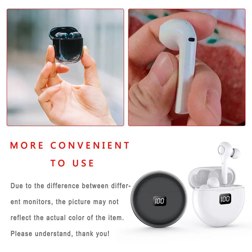 TW13 Wireless Headphones Earbuds Wireless Earphones Sports Waterproof HIFI Stereo Headset Earphone With Mic