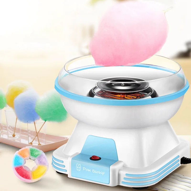 

Cotton Candy Machine Children's Home Automatic Cotton Candy Machine Handmade Mini Fancy Color Sugar