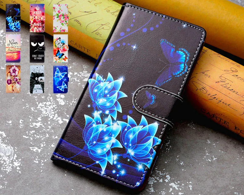 Кожаный чехол книжка с принтом для Umidigi power 3 Fundas, задняя крышка для Umidigi power 3, чехол s Coque| | | АлиЭкспресс