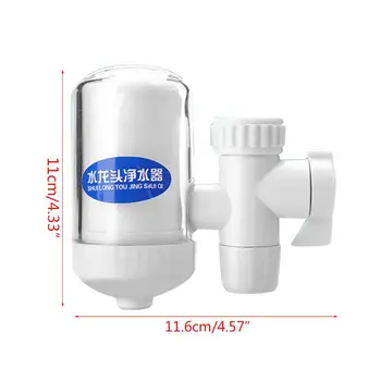

Home Faucet Filter Portable Water Purifier Filtering Device for Kitchen Tap Tube