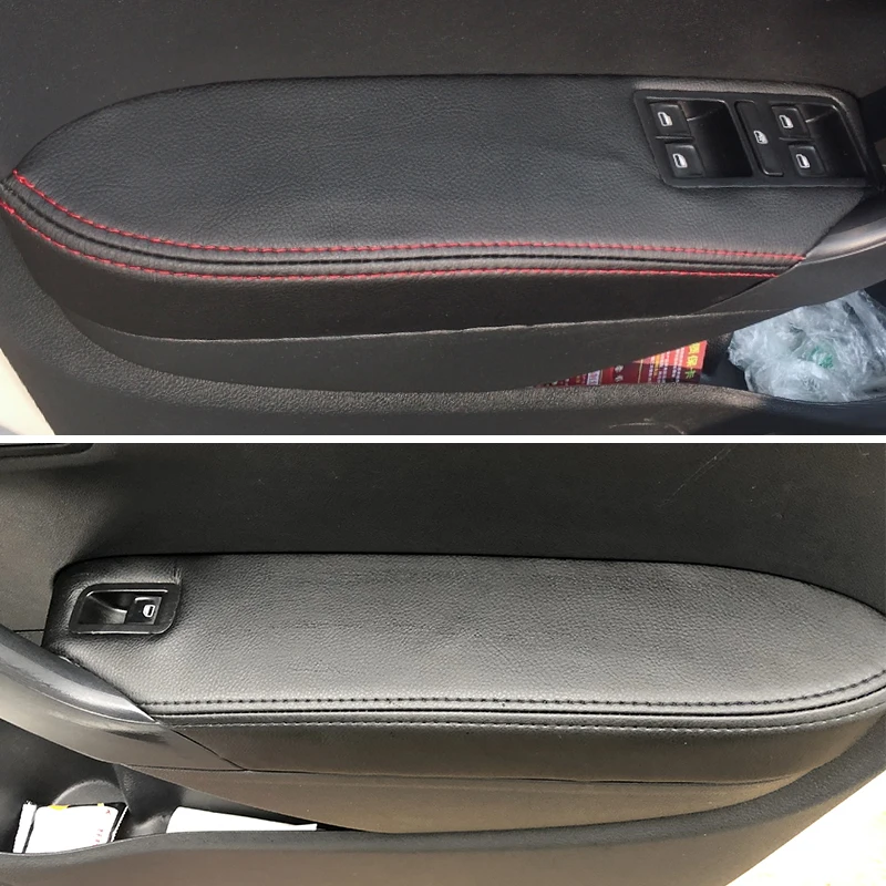 Кожаный чехол на панель двери только хэтчбека для VW Polo 2011 2012 2013 2014 2015 2016 |