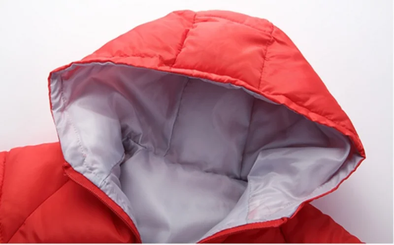 Children's down jacket hooded boy girl cotton jacket autumn and winter coat