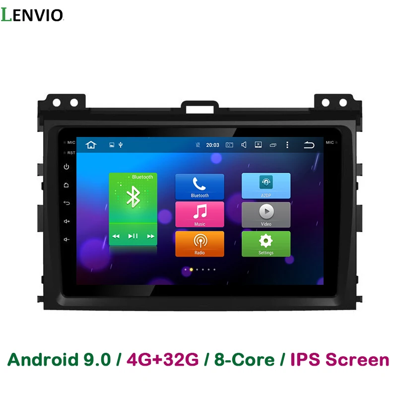 Автомагнитола Lenvio с Android 9 0 ОЗУ 4 Гб ПЗУ 32 ГБ GPS навигацией и восьмиядерным