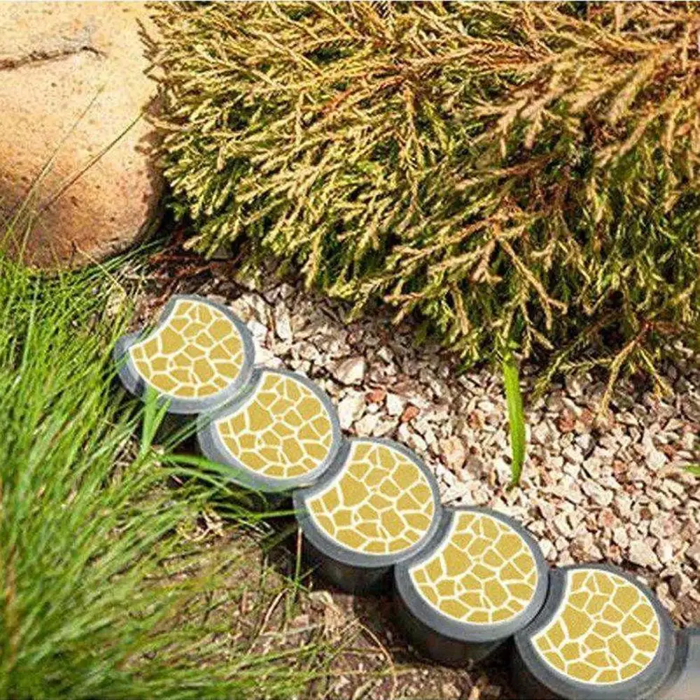 DIY Path Maker Manual Paving Mold Stone Brick Concrete Walkway Mold Reusable Garden Stone Brick Road Building Decor Cement