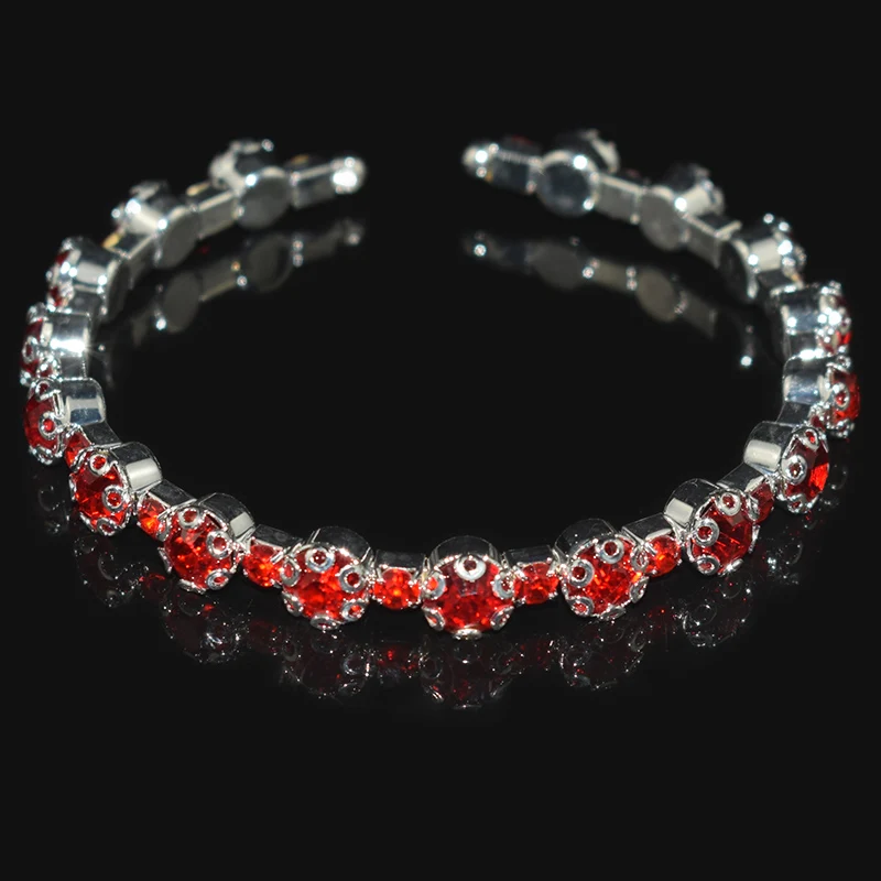 Crystal Bracelets Fashion Gold Plated Silver Plated Crystal Cuff Bracelets & Bangles Rhinestone Charm Bracelets for Women Girls Bridal Jewelry,bangle bracelet,crystal bracelets