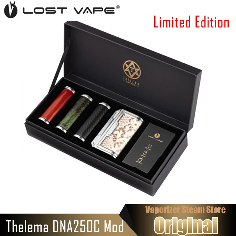 Original LostVape Thelema DNA250C MOD Limited Edition 200W | Электроника