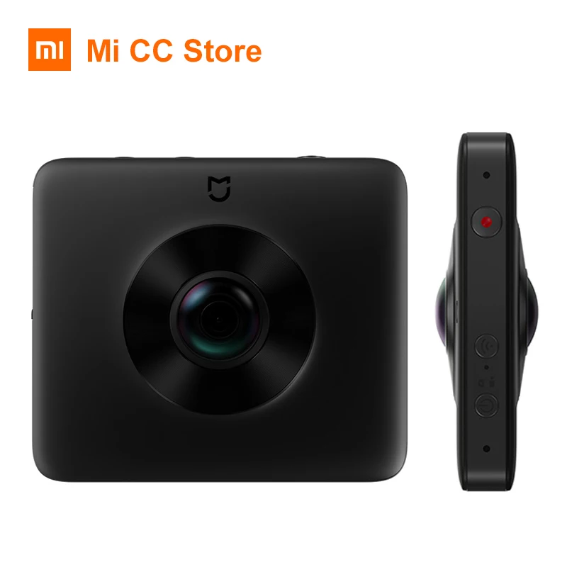 Xiaomi Mijia панорамная камера с углом обзора 360 ° портативная для видеозаписи 3 5 к