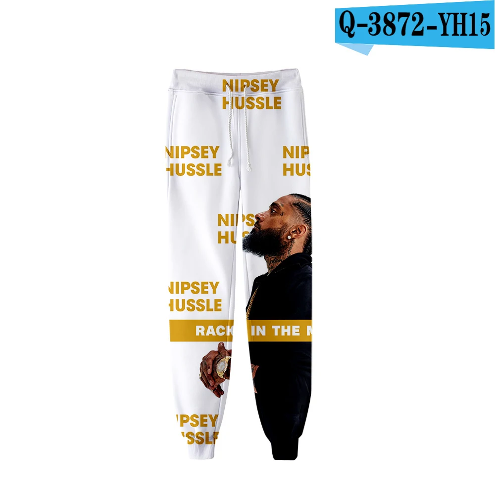 Nipsey Hussle, Мужские штаны, Harajuku, уличная одежда, 3d, спортивные штаны, хип-хоп стиль, модный спортивный костюм, Панталон, крутые, высокое качество, уличная одежда, штаны - Цвет: YH15
