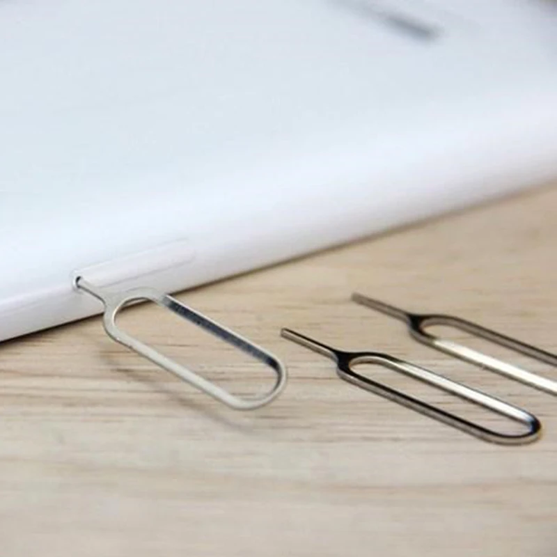 10PCS SIM Card Tray Open Eject Ejector Pin Key for iPhone 11 X 8 7 6 Plus 5 5s Huawei P20 P9 Pro Lite Samsung S8 S9 S6 sim card tool