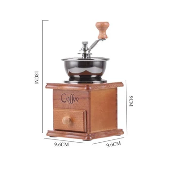 

Coffee Spice Grinder Hand Grinding Machine Handle Crank Roller Drive Grain Burr Mill Tools JS22