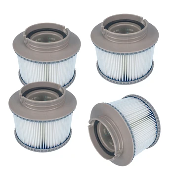 

4 x SWIMMING POOL INFLATABLE HOT TUB WATER FILTER CARTRIDGE FOR MSPA FD2089