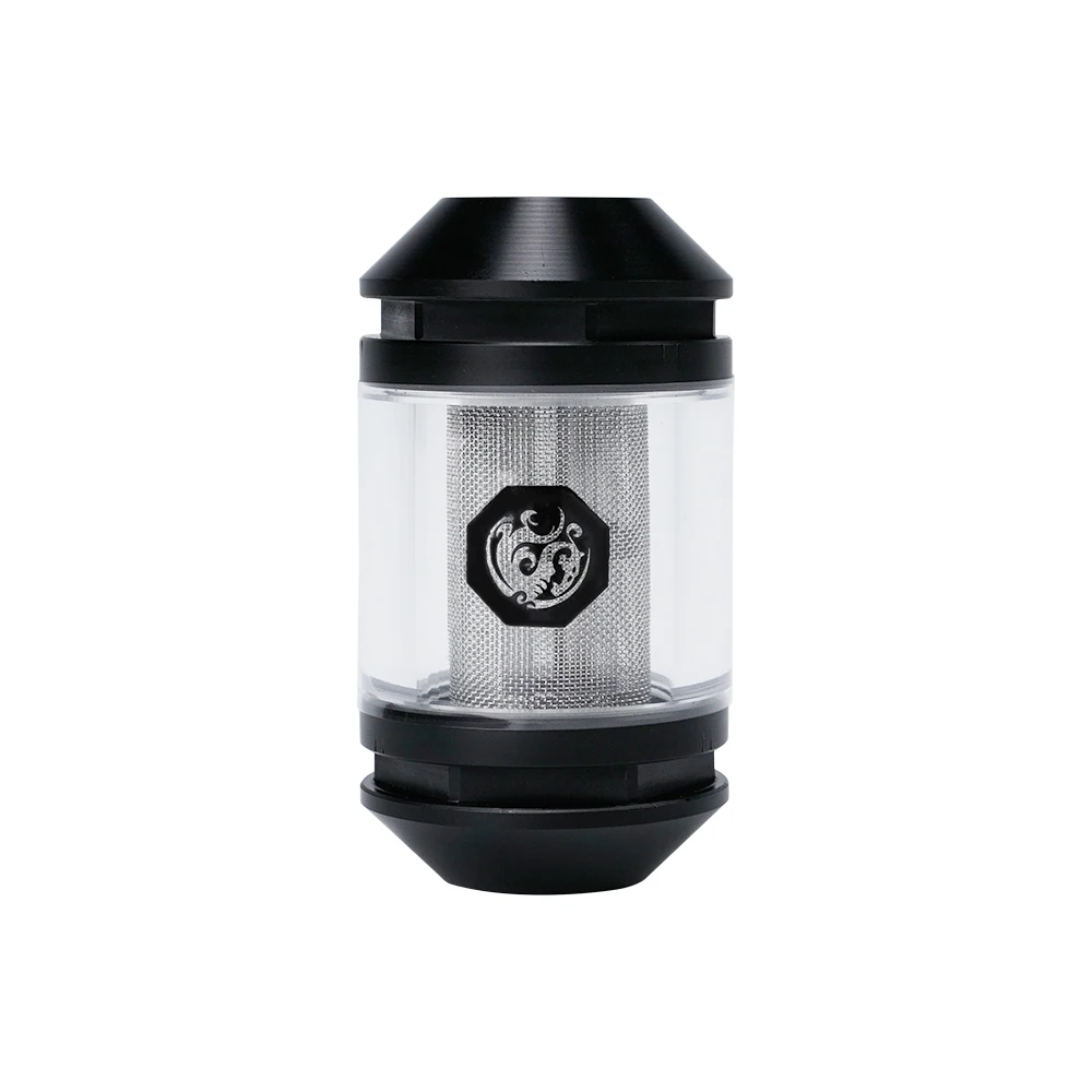 Bitspower-filtro de Refrigeração à Água Touchaqua g1 Filtro Universal Limpeza Dupla Material Acrílico Preto Ventiladores e resfriadores - Imagem 3