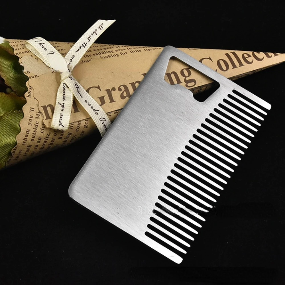 Stainless Steel Barber Comb Professional Hairdressing Comb