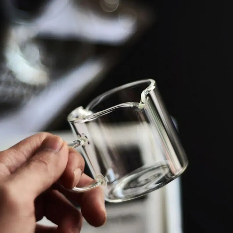 120ml Small Glasses Heat-resistant Coffee Cup Morning Milk Glass Juice | Дом и сад