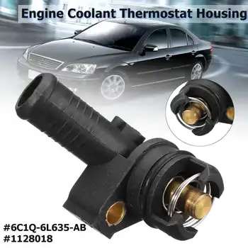 

Car Auto Thermostat For Ford for Mondeo MK3 2000-2007 #6C1Q-6L635-AB 1128018 Engine Oil Coolant Thermostat with Housing