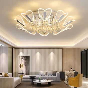 

Crystal Ceiling Lights fixtures For living room lights Bed room led ceiling light lustre cristal Ceiling Lamp lamparas de techo