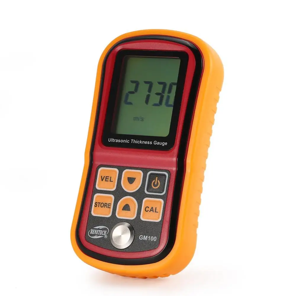 

1.2~225mm GM100 Digital Ultrasonic Thickness Gauge Meter Steel Sound Velocity Meter Measuring Instrument Tool NEW Dropshipping