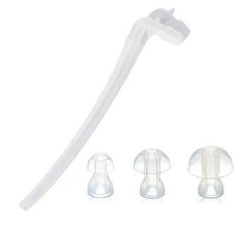 

Hearing Aid Earplug Ear Plugs Eartips Domes with Sound Tube 1 Tubes + 3 Domes (L M S) Hearing Aids Accessories