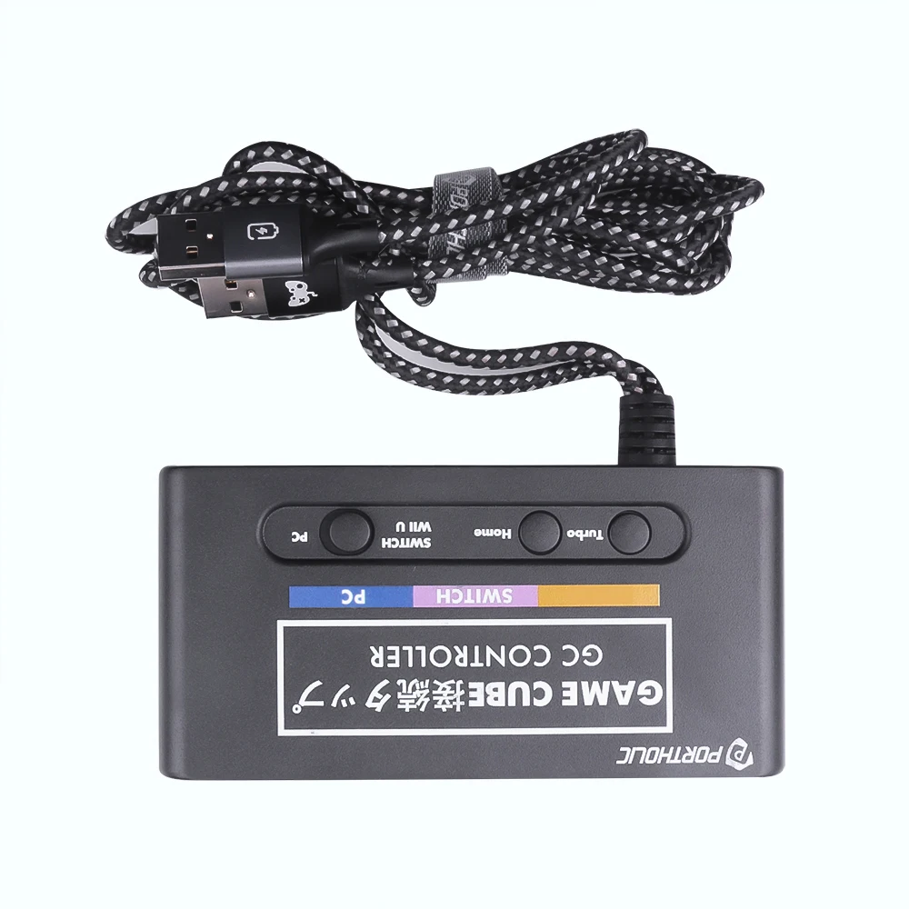 Kebidu 4 порта конвертер контроллеры для GameCube USB адаптер конвертер для wii