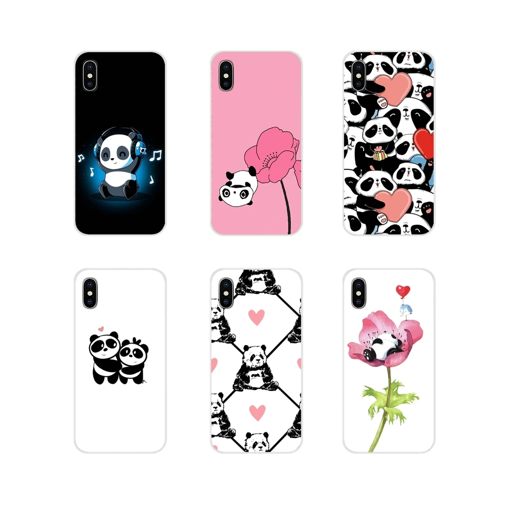 Для Huawei Honor 4C 5C 6X 7 7A 7C 8 9 10 8C 8S 8X 9X 10I 20 Lite Pro Мультяшные животные панда сердце