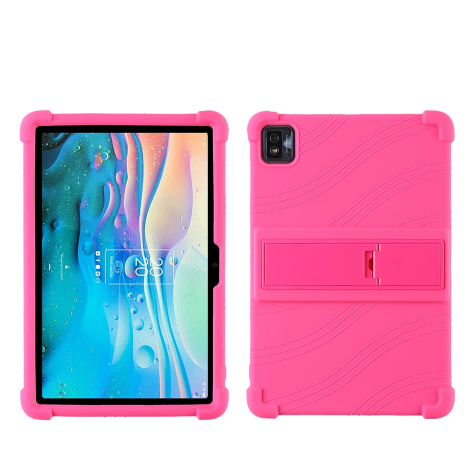 Children's Soft Silicone Stand Case for 10-Inch Tablets - Durable and Protective