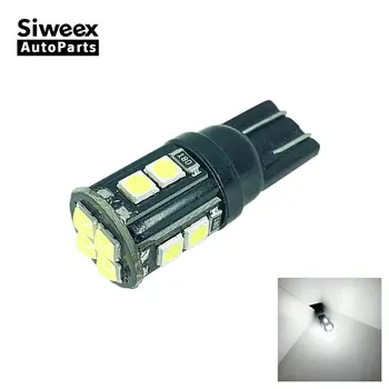 

1Pcs T10 W5W 168 12 SMD 3030 Led Bulbs Turn Signal Lights Trunk License Plate Light Reading Lamp White 12V DC