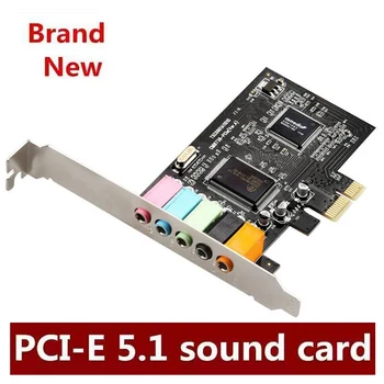 

PCI-E Sound Card Expansion High Quality Audio Card Controller Converter Sound Card for desktop Windows Ordinary Sound Card PCI e