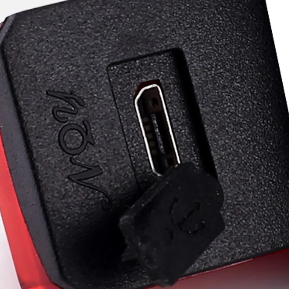 Водонепроницаемый USB Перезаряжаемые велосипед Велоспорт задний светильник 5 светодиодный 5 режимов высокой Яркость безопасности предупреждение светильник