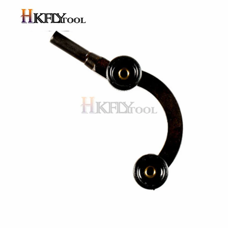 Barra Supporto Comparatore Con Morsetto - Lega Alluminio, 120mm, Fori 6-8mm Per Misurazione - Foto 4