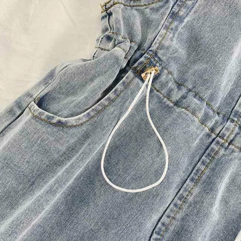 Jumpsuits Women Korean Style Chic Ankle-length Loose Daily Spring Autumn New All-match Trendy Pockets Solid Simple Womens Kawaii Jumpsuits Women Korean Style Chic Ankle-length Loose Daily Spring Autumn New All-match Trendy Pockets Solid Simple Womens Kawaii