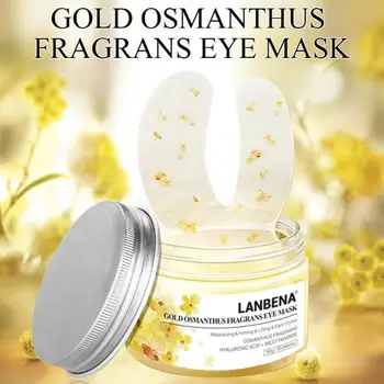 

25 Pairs Eye Patches Osmanthus Eye Mask Carbonated Bubble Clay Face Mask Care Remove Dark Circles Eye Bags Whiten