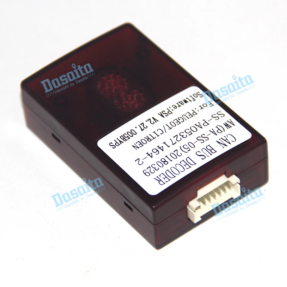 

Dasaita CB006 CB028 Car Stereo Power Cable Canbus Adapter for Peugeot 208 & 2008 308 2017 with JBL Amplifier SWC AUX 360 Camera