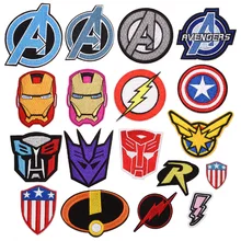Нашивка с вышивкой «мстители», «Дэдпул», «Халк», «супергерой», «Капитан Америка», «железный», нашивка для одежды, одежда для мальчиков