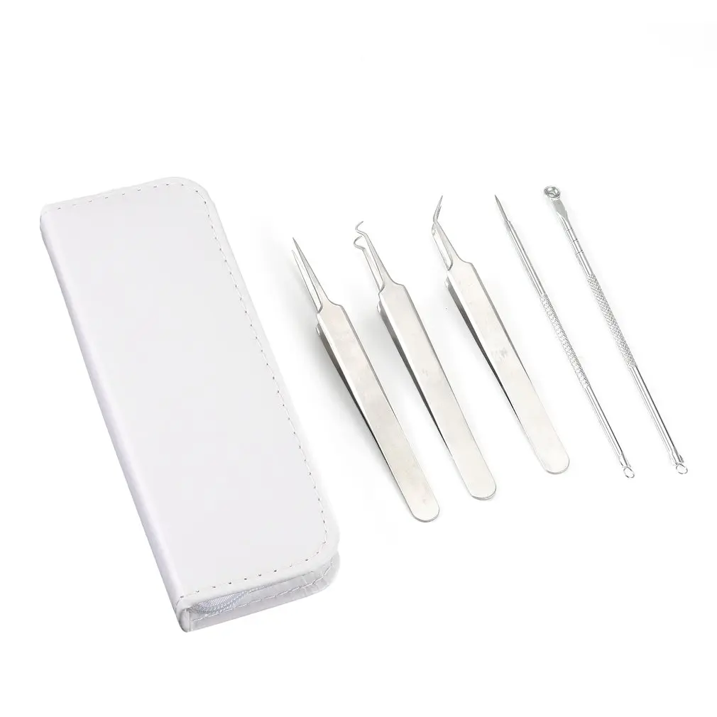 

Stainless Steel Blackhead Whitehead Remover Needle Kit Blemish Acne Pimple Extractor Makeup Tool Face Skin Care Tools