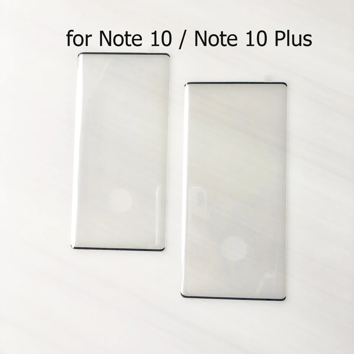 50 шт. 3D изогнутая кромка накладка из закаленного стекла для samsung Galaxy Note 10 Plus S8 S9 S10