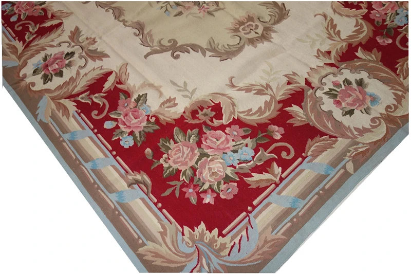 Французский aubusson ковры bs006 6x9 6 8x10 5 метров большой Burgandy Бежевый Гостиная прекрасный Декор комнаты gc8aubyg13