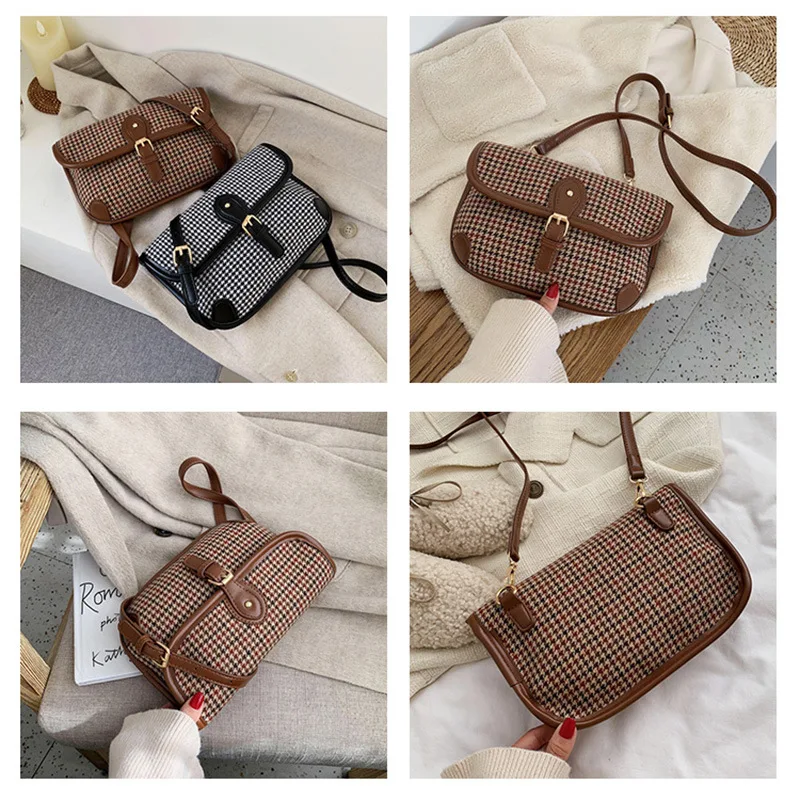 

2019 Winter New Style WOMEN'S Bag Korean-style Non-mainstream Square Square Sling Bag Car Suture Lock Shoulder Bag Thousands of