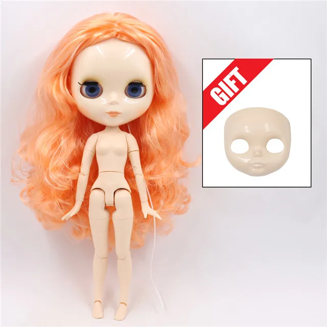 ICY factory шарнирная кукла blyth toy joint body белая кожа блестящее лицо кукла 1/6 30 см подарок для девочки на продажу специальное предложение - Цвет: d