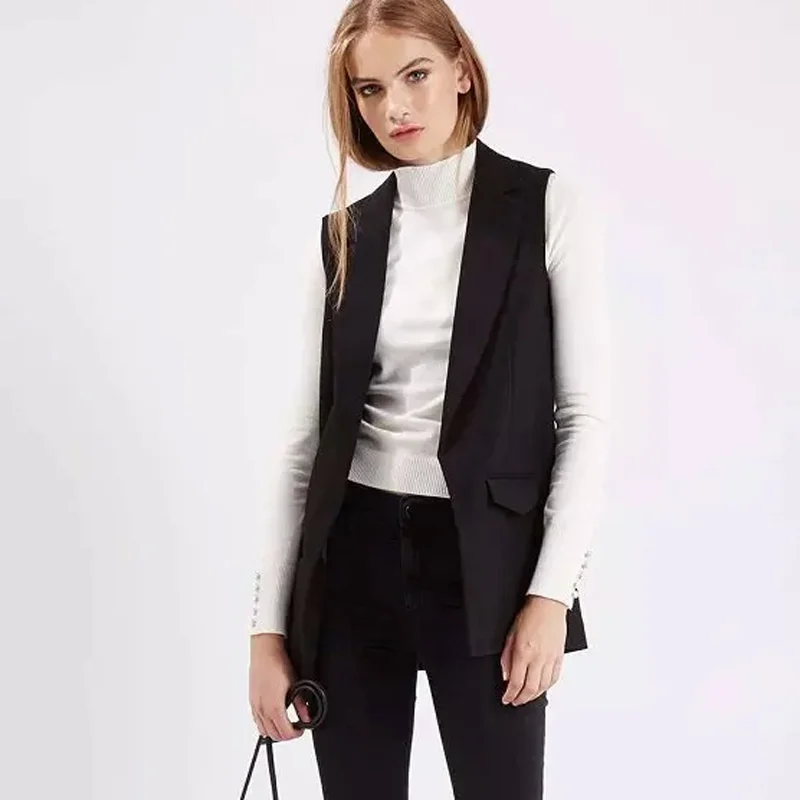 blazer sans manche femme zara