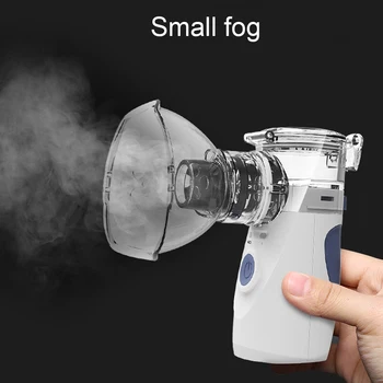

Handheld Ultrasonic Inhaler Nebulizer Portable Automatic Silent Nebulizador Portatil Kids Adult Health Care Medical Equipmen