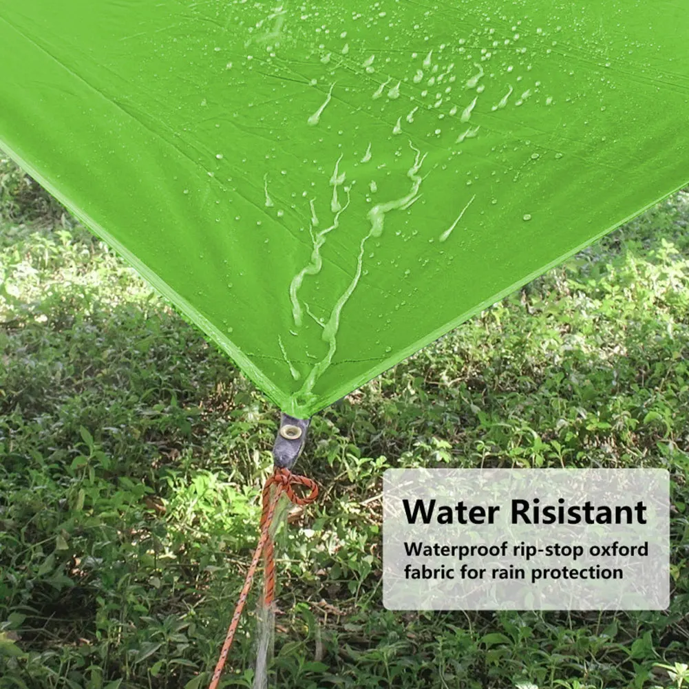 Shade Sail Shade Canopy Gazebo Moisture Proof Outdoors Camping Cloth 300x300cm Awning Camp Waterproof Travel