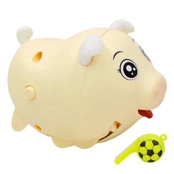 

New Toy Running Pig Whistles Sound Control Induction Electric Pig Toy Christmas Gift