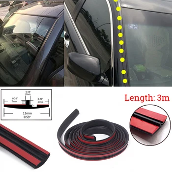 

Truck Sealed Waterproof Strip Windshield Sunroof Triangular B-type Protection