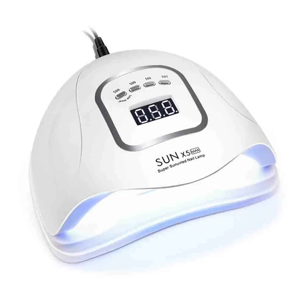 Сушилка для ногтей SUNX 5 Max/80/54/36 Вт Dual светодиодная УФ-лампа для ногтей от солнца светильник 45/36 светодиодный s для отверждения УФ-гель для ногтей с Сенсор ЖК-дисплей Дисплей - Цвет: 80W SUN5 max