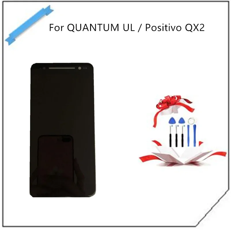 5 Inch For QUANTUM V Display LCD Touch Glass Sensor Assembly UL / Positivo QX2 | Мобильные телефоны и аксессуары