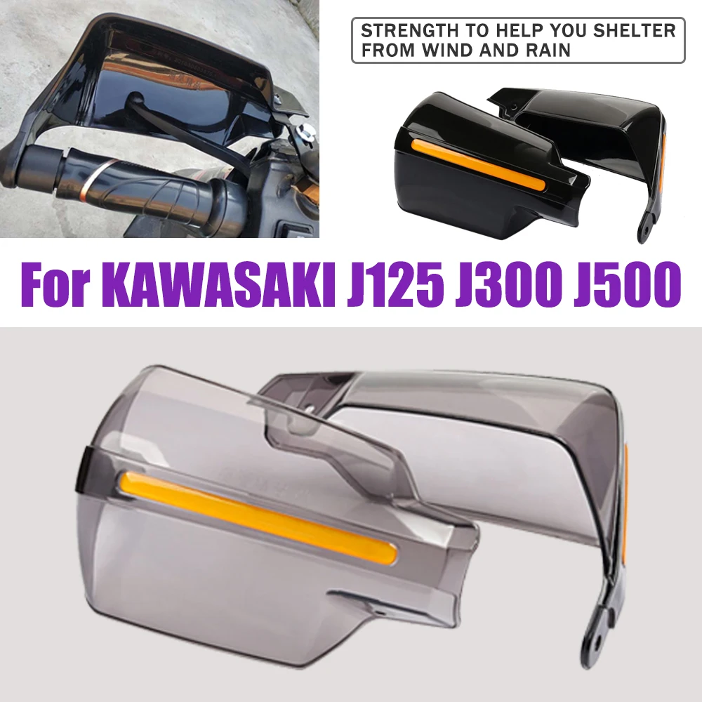 Per Kawasaki J125 J300 J500 J 300 Accessori Moto Paramano Parabrezza Manubrio Protezione Antivento Protezione Scudo
