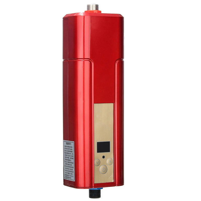 

220V 5500W Electric Water Heater Mini Instant Tankless Water Heater Indoor Shower Kitchen Bathroom AU Plug