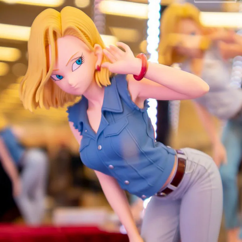 Banpresto Dragon Ball Z Glitter Glamours Android 18 Blue Shirt Dragonball Z Collectibles