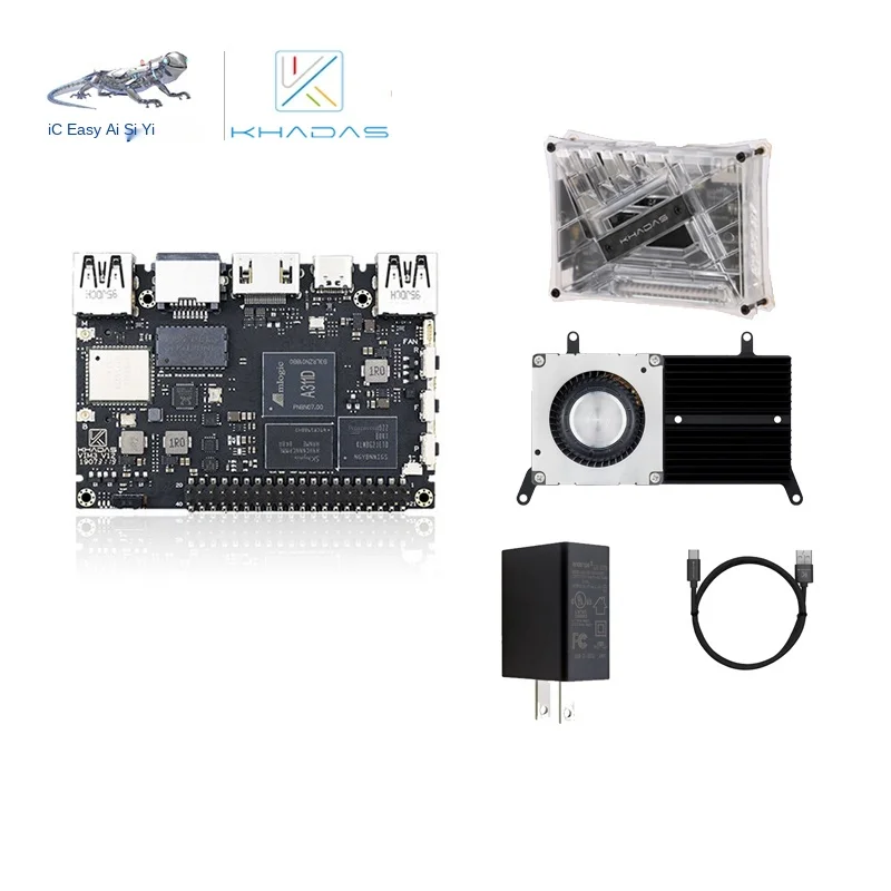US $140.00 Khadas VIM 3 Development Board Amlogic A311d IoT Artificial Intelligence Builtin NPU Card Computer KVIM3 Pro 4G 32GB basic